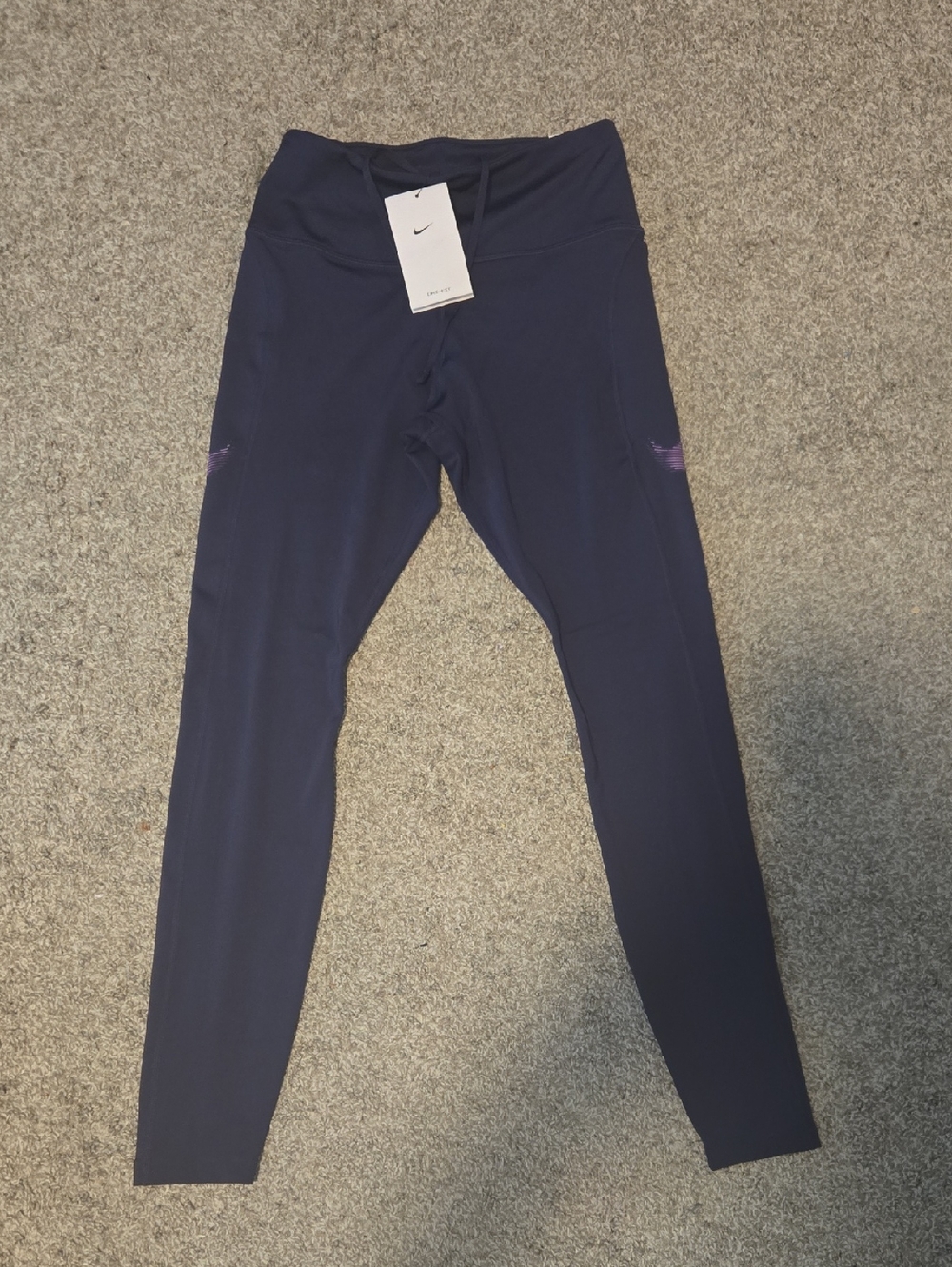 Nike Purple Dri-FIT Hoodie with Purple Swoosh